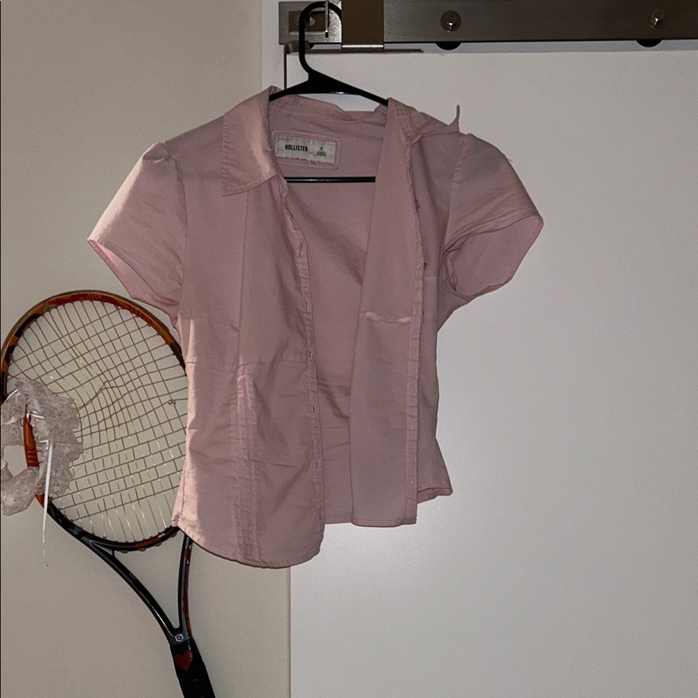 Hollister Pink Women's Blouse